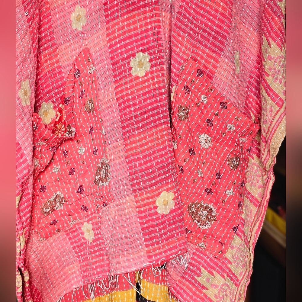 Kantha Bae Midi Mumu Tunic Dress - Picture 4 of 7